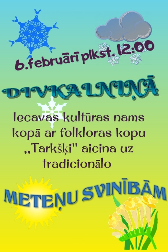 Meteņu svinības Iecavā