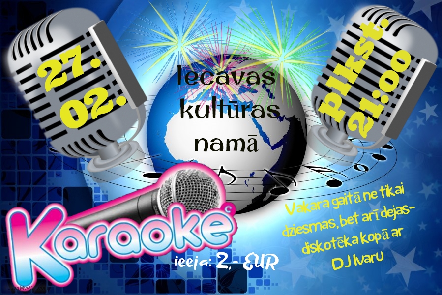 Karaoke un diskotēka Iecavā