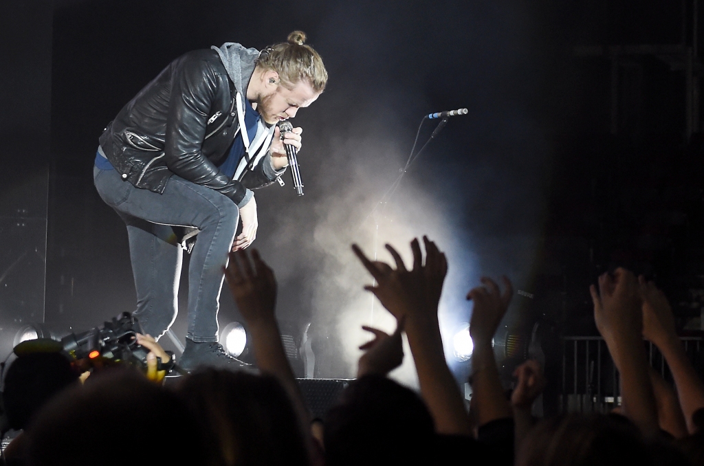 FOTO: Imagine Dragons pieskandina Rīgu
