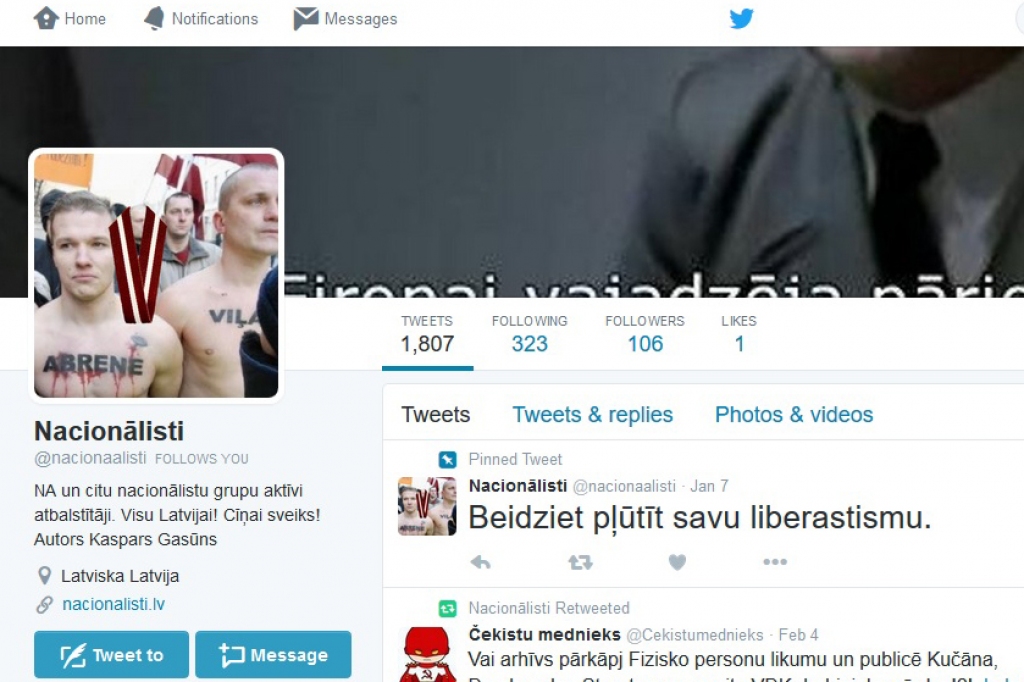 Girss lūdz Ģenerālprokuratūru izvērtēt naida kurināšanu vietnē Twitter