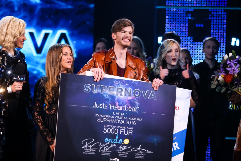 FOTO: Supernova 2016 uzvar Justs