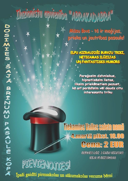 Iluzionistu šovs Vallē