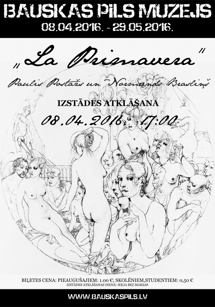Izstāde «La Primavera» Bauskas pilī