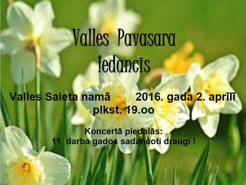 Pavasara iedancis Vallē