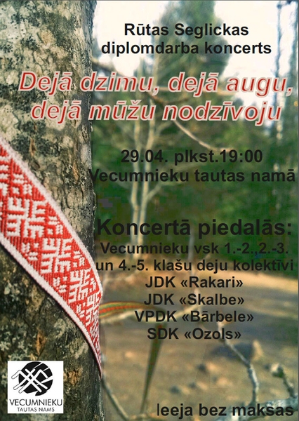 Koncertprogramma Vecumniekos