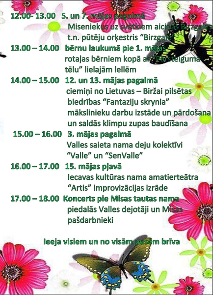 Pagalmu svētki Misā