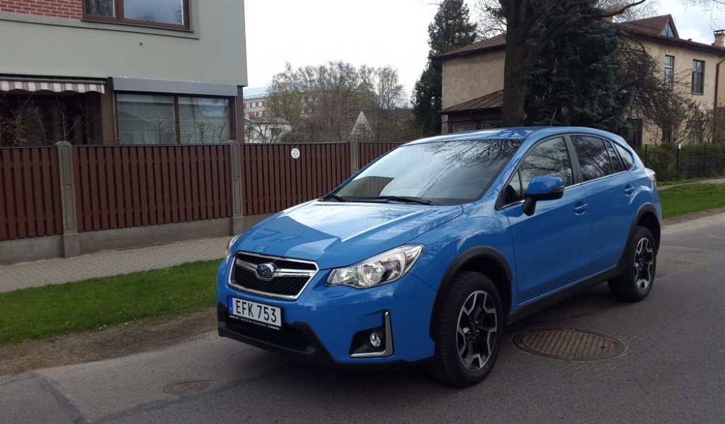 Subaru XV: lauku ārsta darba auto 