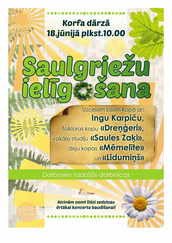 Ielīgošanas pasākums Bauskā