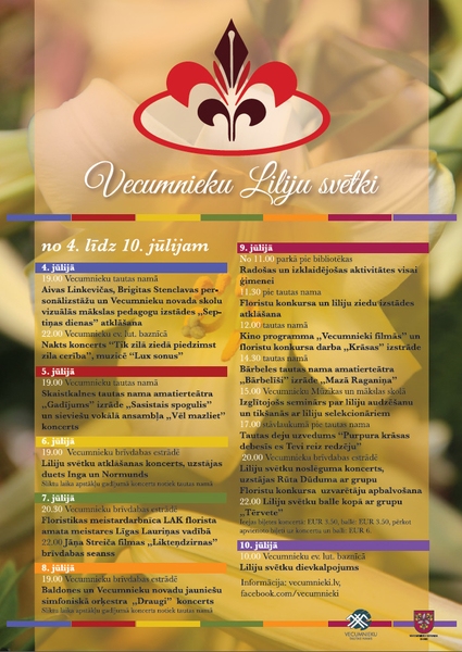 Izstādes «Septiņas dienas» atklāšana Vecumniekos