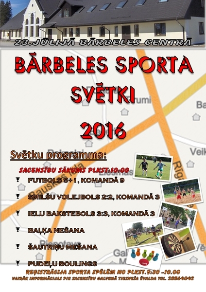 Bārbeles pagasta sporta svētki