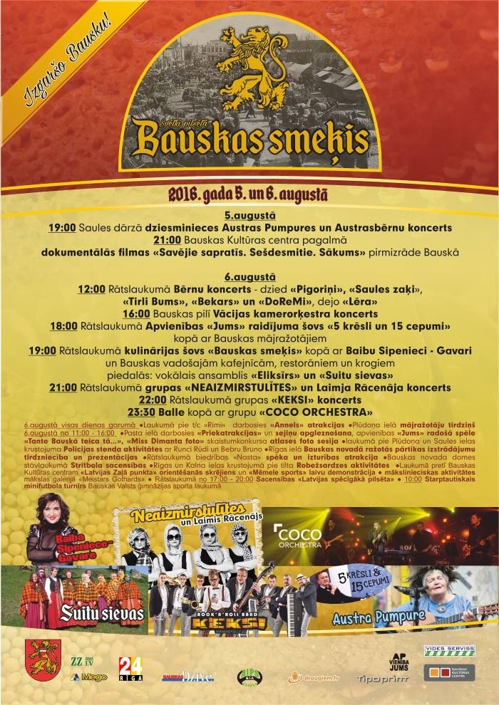 Pilsētas svētki «Bauskas smeķis»