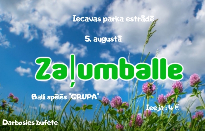 Zaļumballe Iecavā
