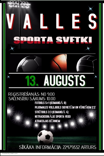 Valles pagasta sporta svētki