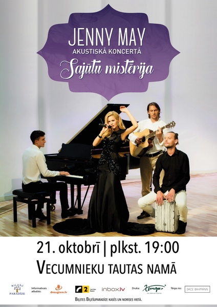 Dziedātājas Jenny May koncerts Vecumniekos