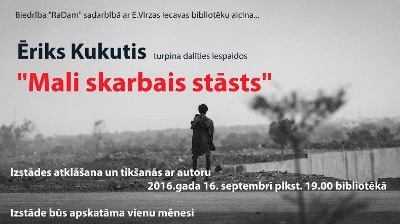 Fotoizstādes «Mali skarbais stāsts» atklāšana Iecavā