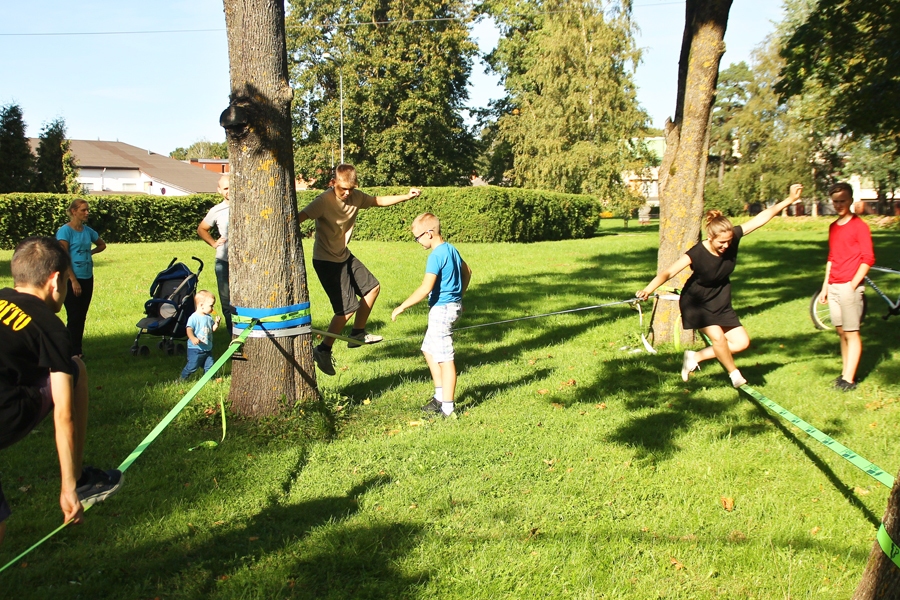 «Slackline» ienāk Bauskā