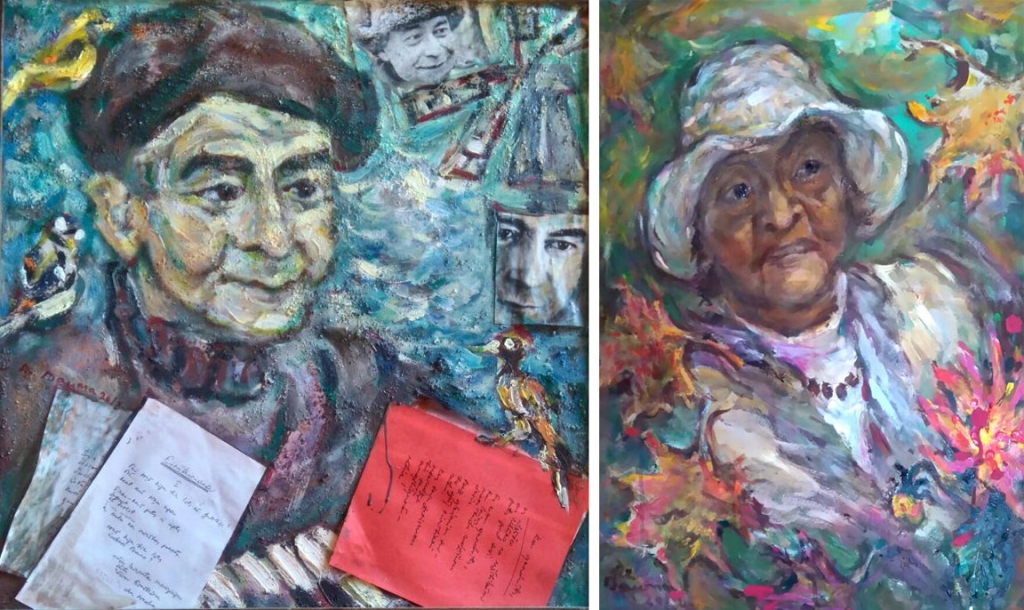 Gleznotājas Dzidras Baumas personālizstādes atklāšana Bauskā