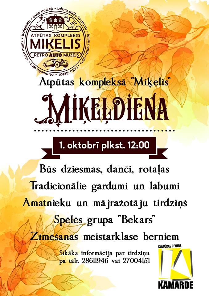 Miķeļdienas svinības «Miķelī»