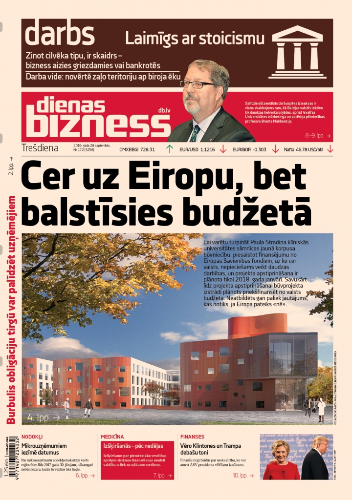 Naudu Stradiņa slimnīcas otrai kārtai prasīs no budžeta 