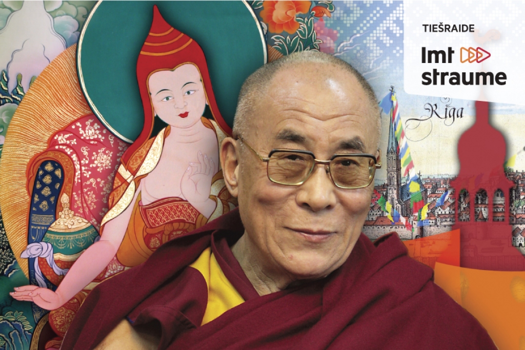 Tiešraide: Dalailamas mācības Budisma viedums mūsdienu pasaulē