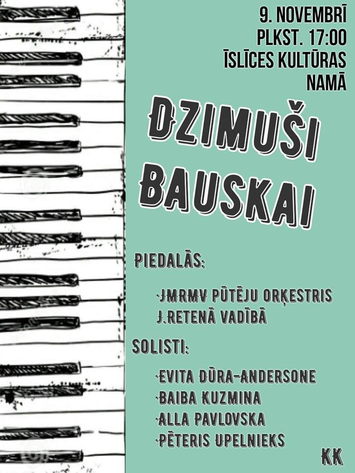Koncertcikla «Dzimuši Bauskai» koncerts