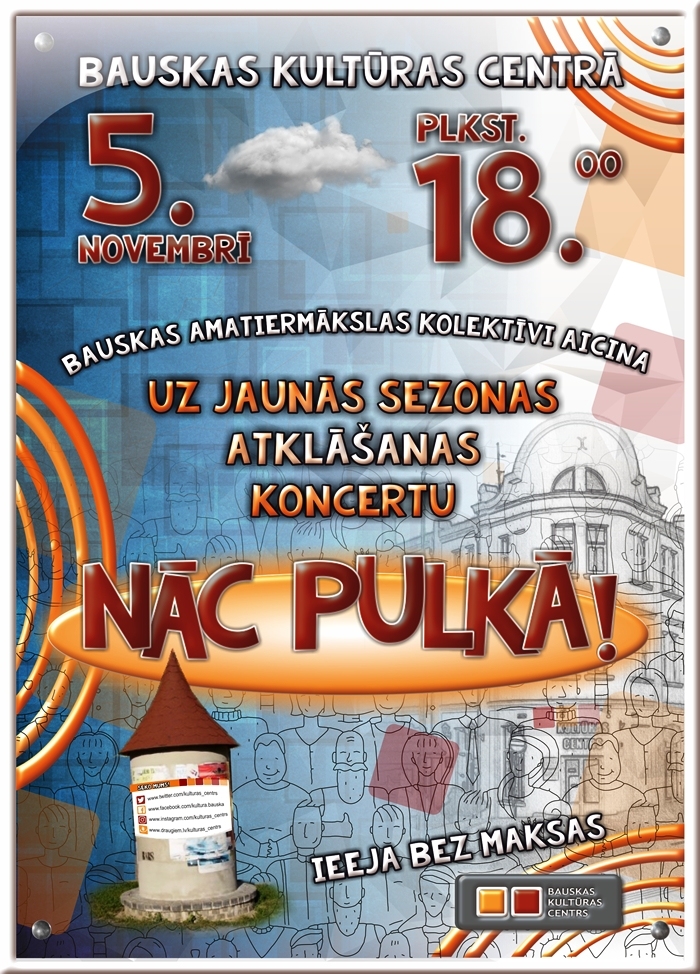 Bauskas amatierkolektīvu sezonas atklāšanas koncerts