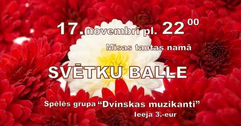 Valsts svētku koncerts un balle Misā