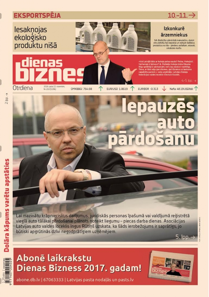 Importētajiem auto ieviesīs piecu dienu arestu