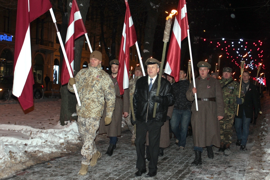 FOTO: Baušķenieki svin svētkus galvaspilsētā