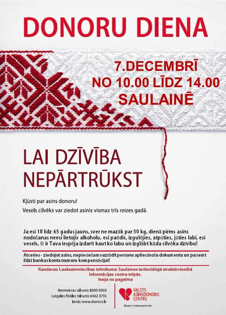 Donoru diena Saulainē