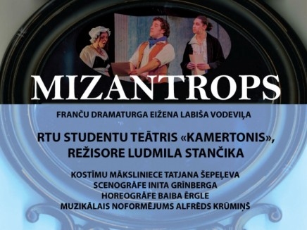 Vodeviļa «Mizantrops» Pilsrundālē