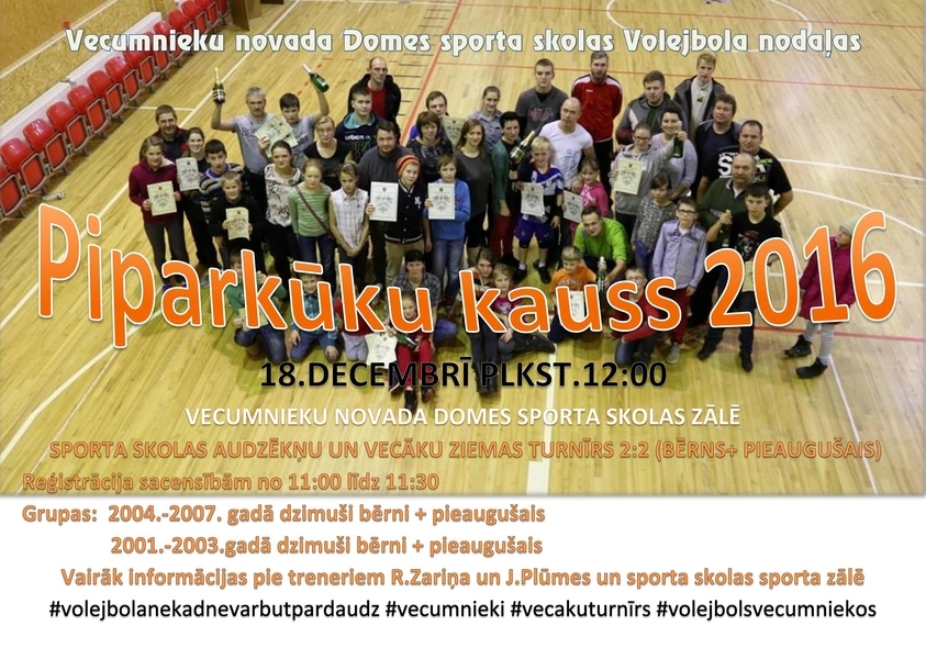 «Piparkūku kauss 2016» Vecumniekos