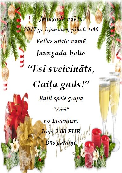 Jaungada balle Vallē