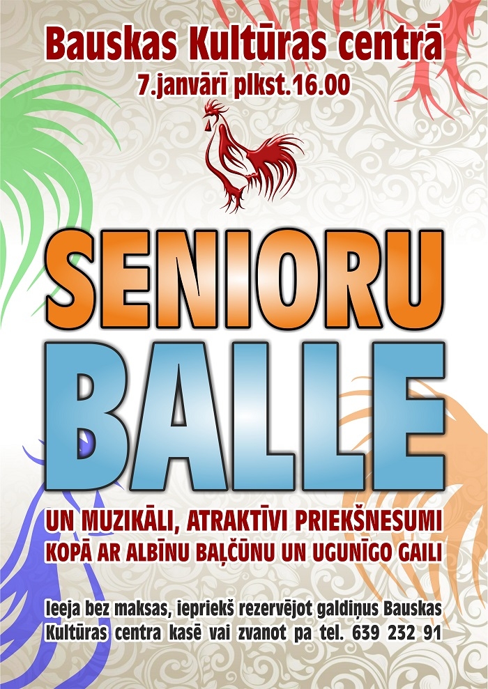 Senioru balle Bauskā