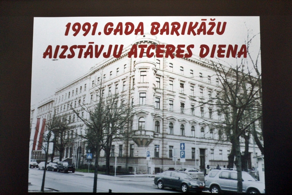 FOTO: Baušķenieki 1991. gada barikāžu atceres maratonā Rīgā