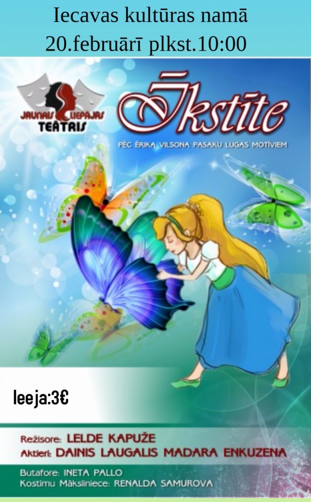 Iecavā – izrāde bērniem «Īkstīte»