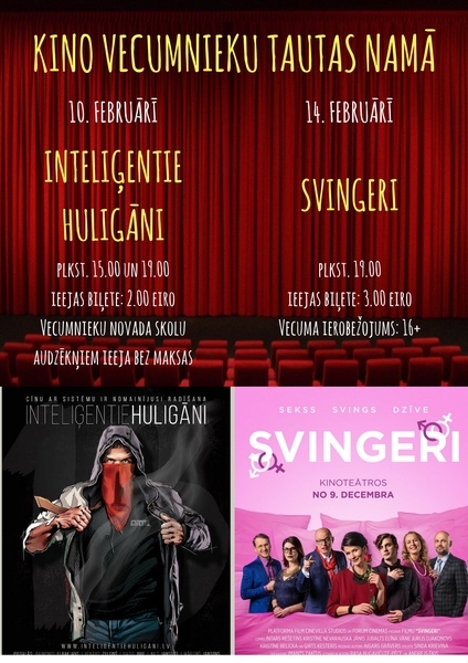 Filma «Svingeri» Vecumniekos