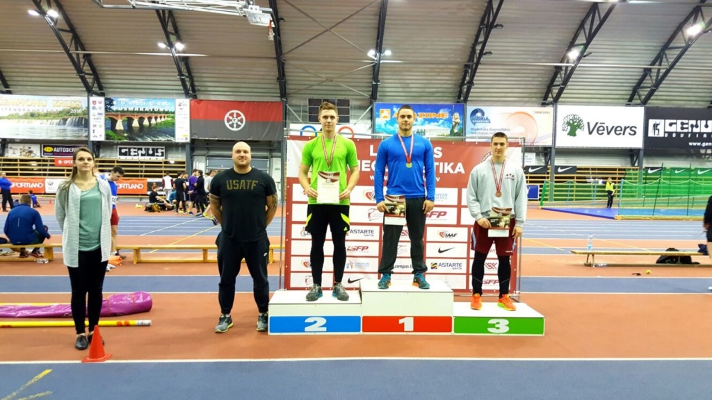 Lauris Kaufmanis labo 17 gadus vecu Latvijas rekordu