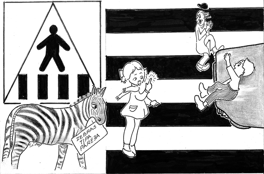 Karikatūra: UZMANĪBU – CILVĒKS!