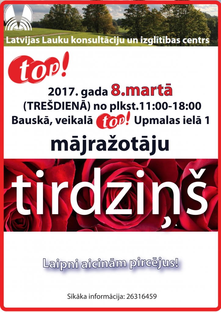 Mājražotāju un amatnieku tirdziņš Bauskā