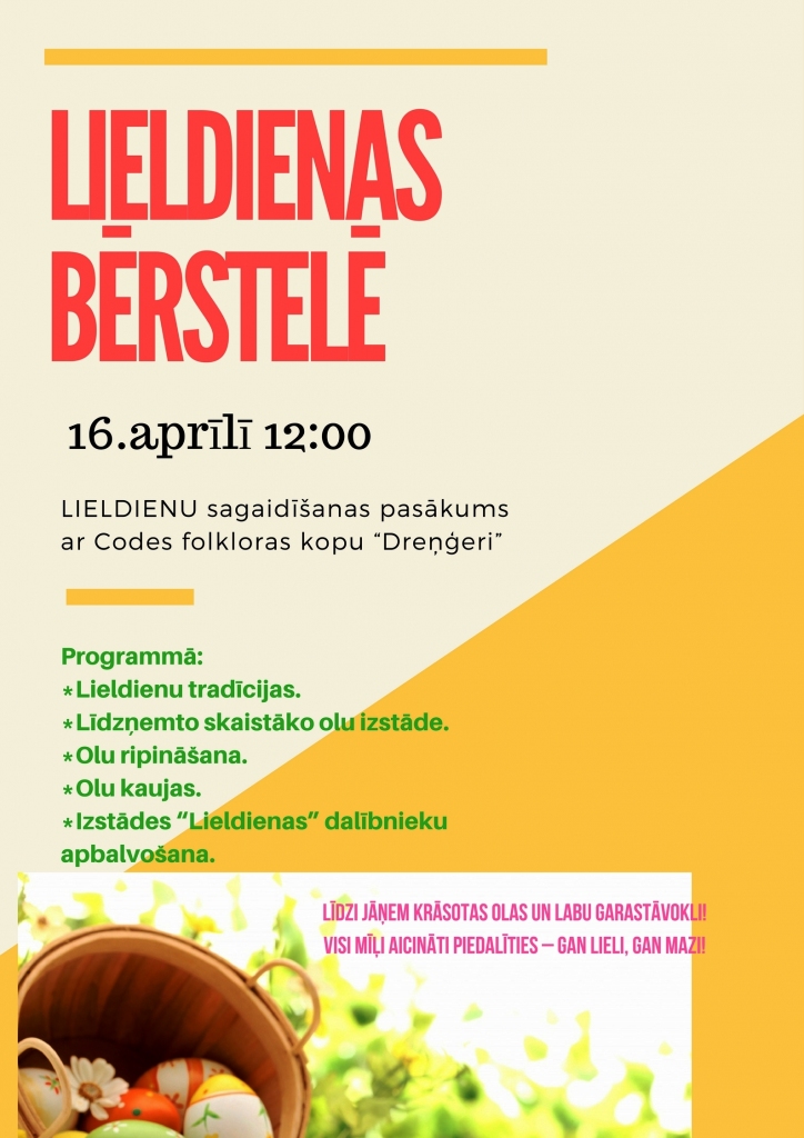 Lieldienu sagaidīšana Bērstelē