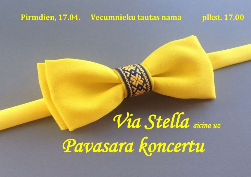 «Via Stella» pavasara koncerts Vecumniekos