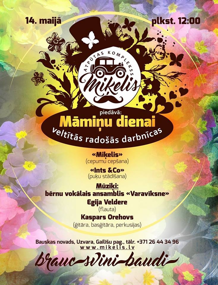Mātes dienai veltīts pasākums «Miķelī»