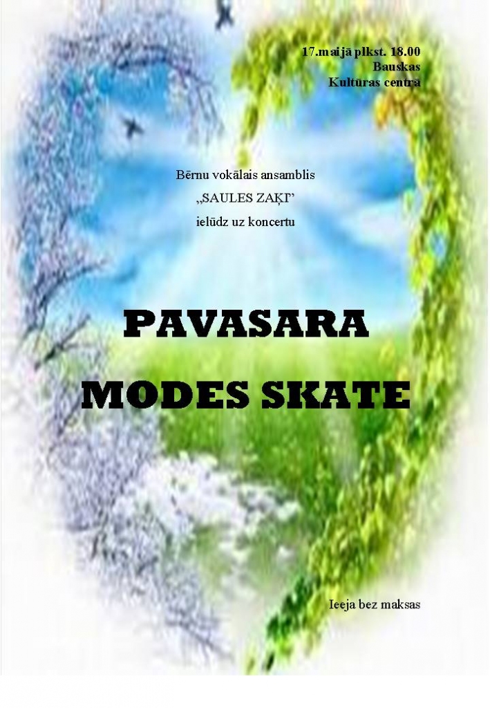 Bērnu vokālā ansambļa «Saules zaķi» koncerts