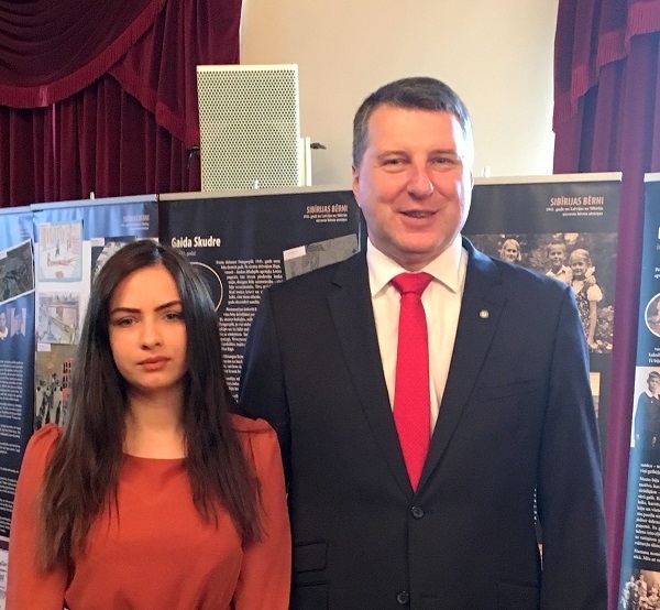 Viesojas pie prezidenta Rīgas pilī