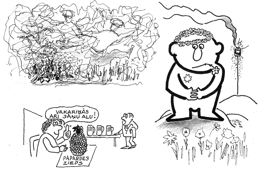 Karikatūra: NE-VASARĪGAS NOSKAŅAS