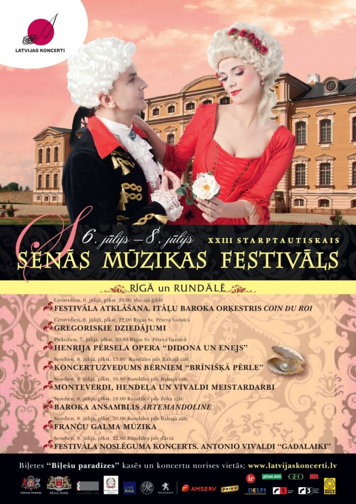 XXIII Starptautiskais Senās mūzikas festivāls Rundālē