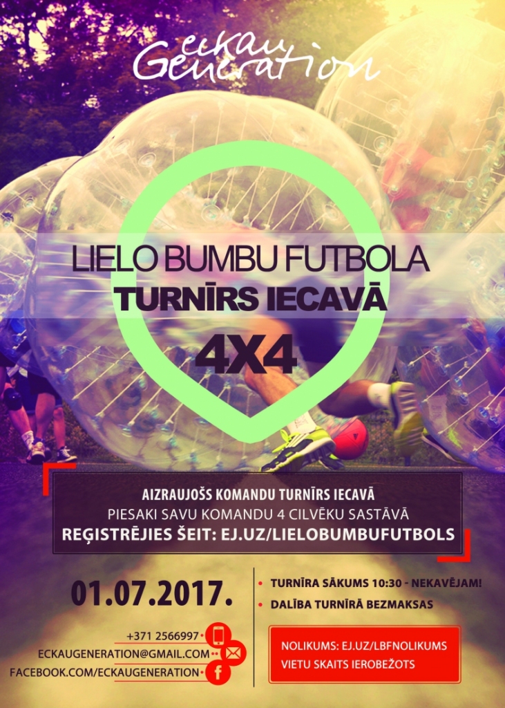 Lielo bumbu futbola turnīrs