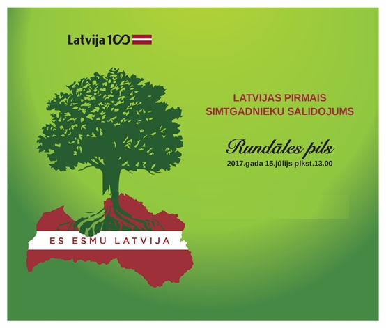 Pirmais Latvijas simtgadnieku salidojums Rundālē