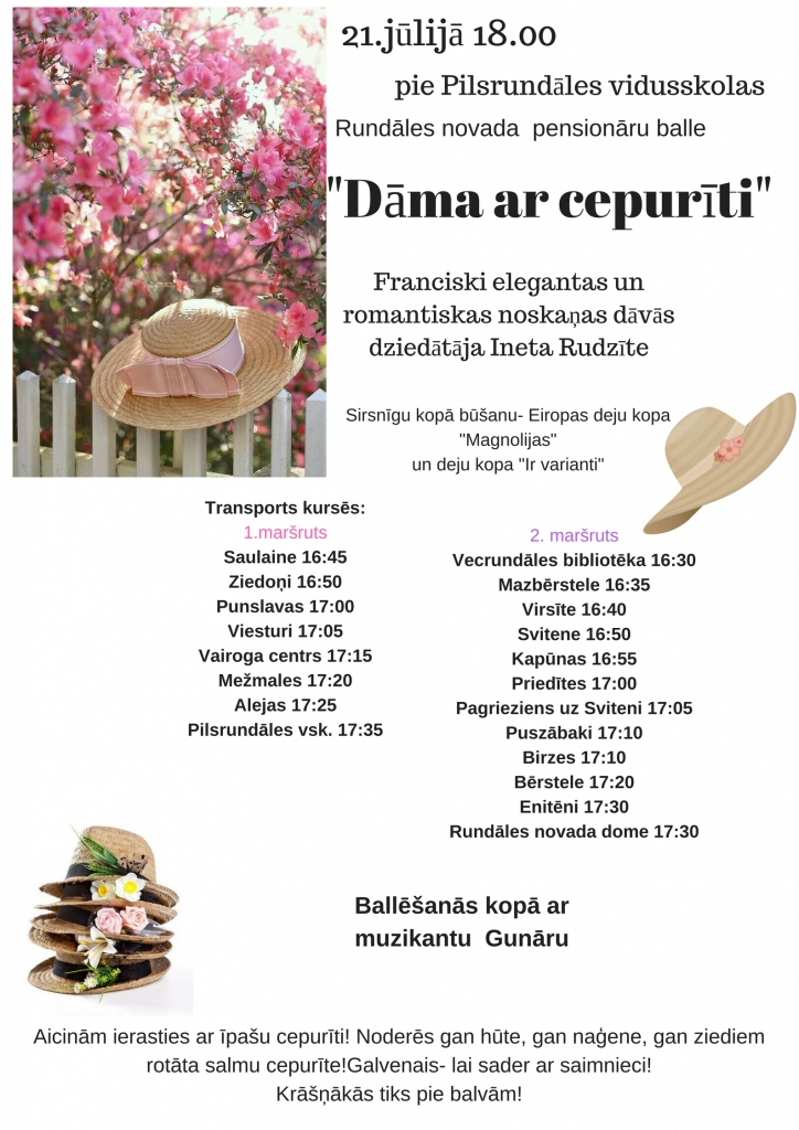 Rundāles novada pensionāru balle